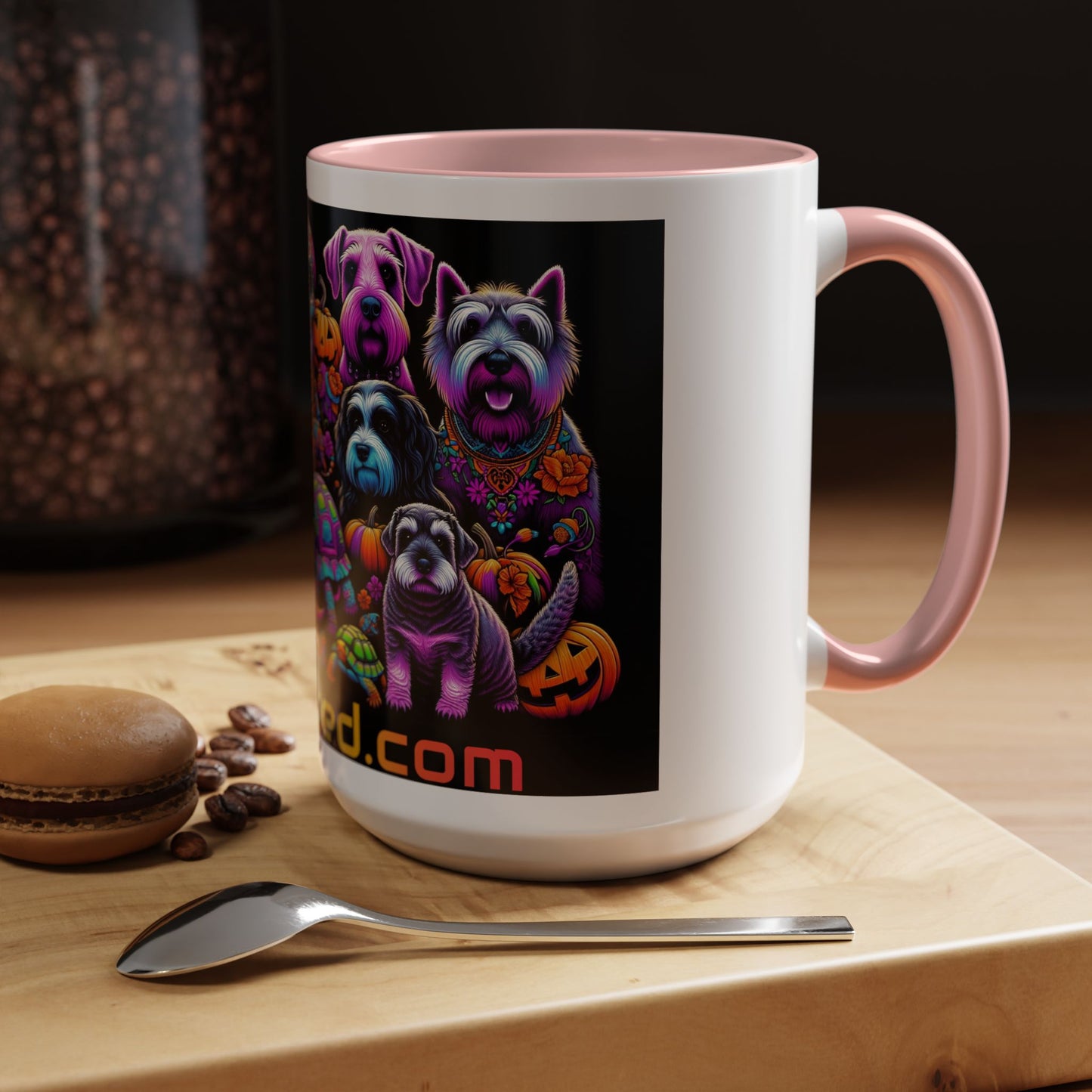 unbarked! Halloween Collection 2024 Accent Coffee Mug 15oz Size