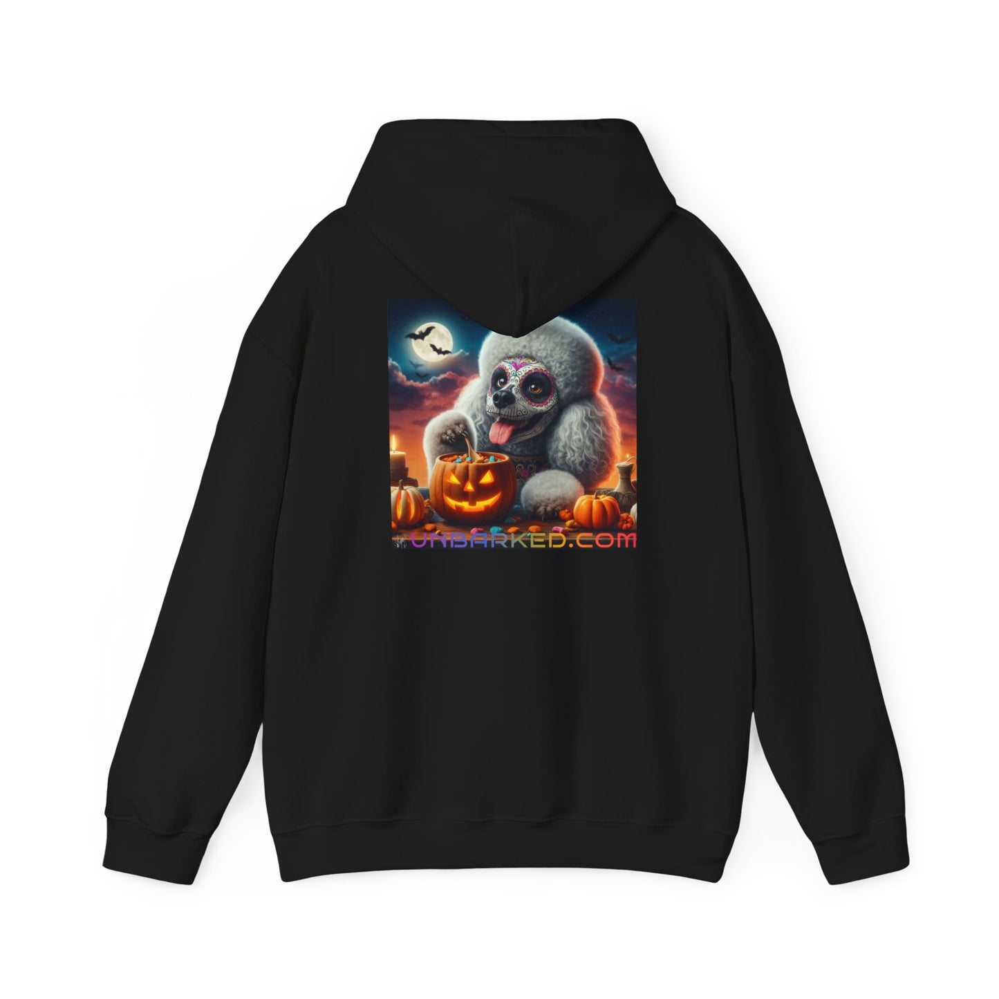 Unbarked Halloween Coming Soon!!!   Poodle Unisex Heavy Blend™ Hooded Sweatshirt