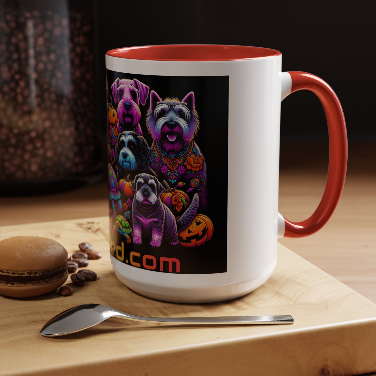 unbarked! Halloween Collection 2024 Accent Coffee Mug 15oz Size