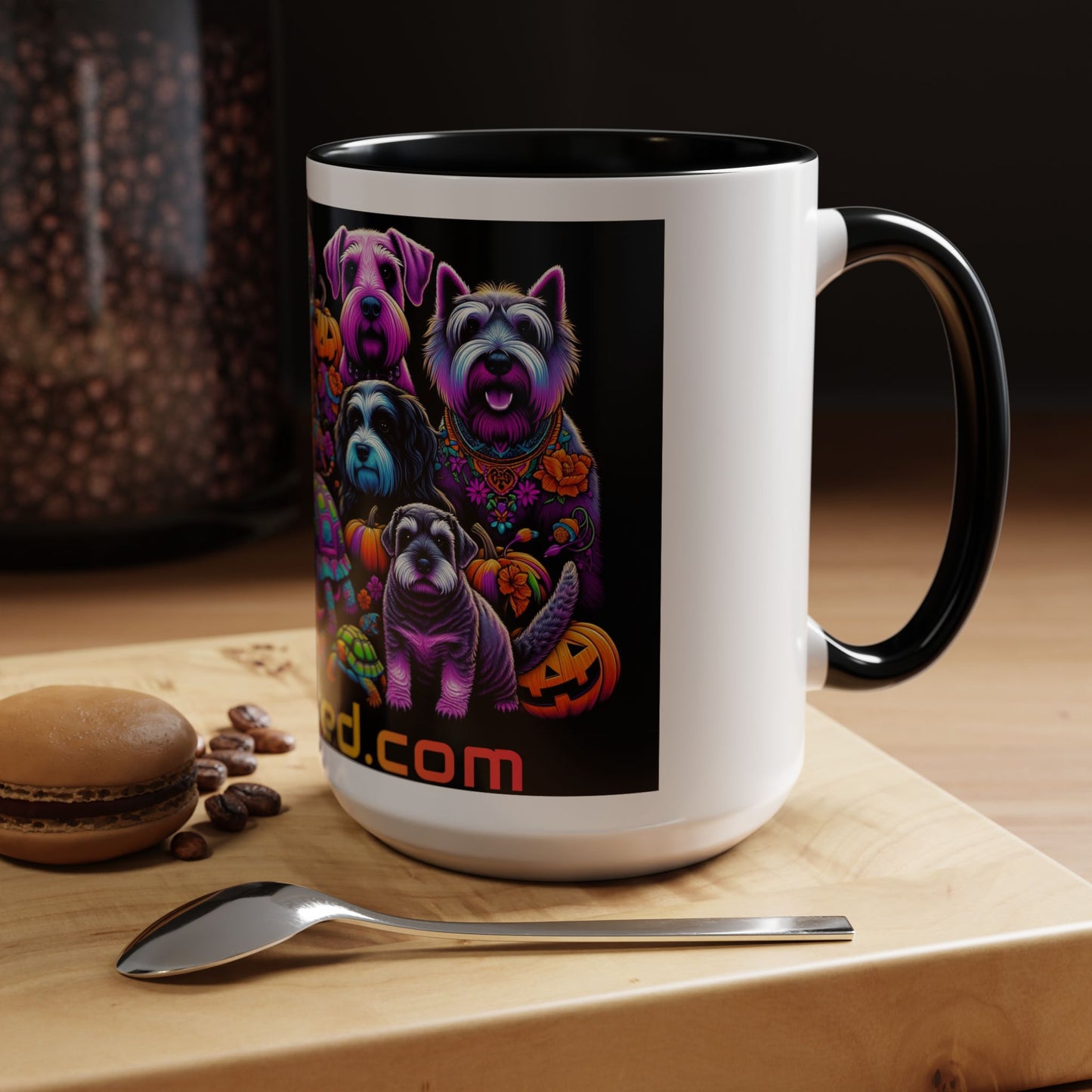 unbarked! Halloween Collection 2024 Accent Coffee Mug 15oz Size