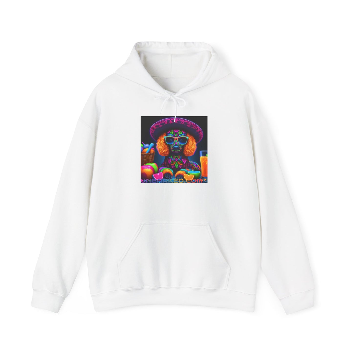 Unbarked Halloween Coming Soon!!!   Poodle Unisex Heavy Blend™ Hooded Sweatshirt