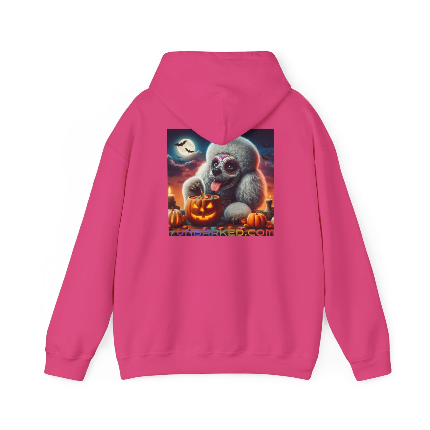Unbarked Halloween Coming Soon!!!   Poodle Unisex Heavy Blend™ Hooded Sweatshirt