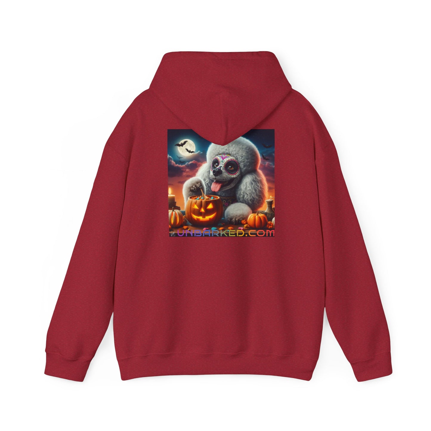 Unbarked Halloween Coming Soon!!!   Poodle Unisex Heavy Blend™ Hooded Sweatshirt