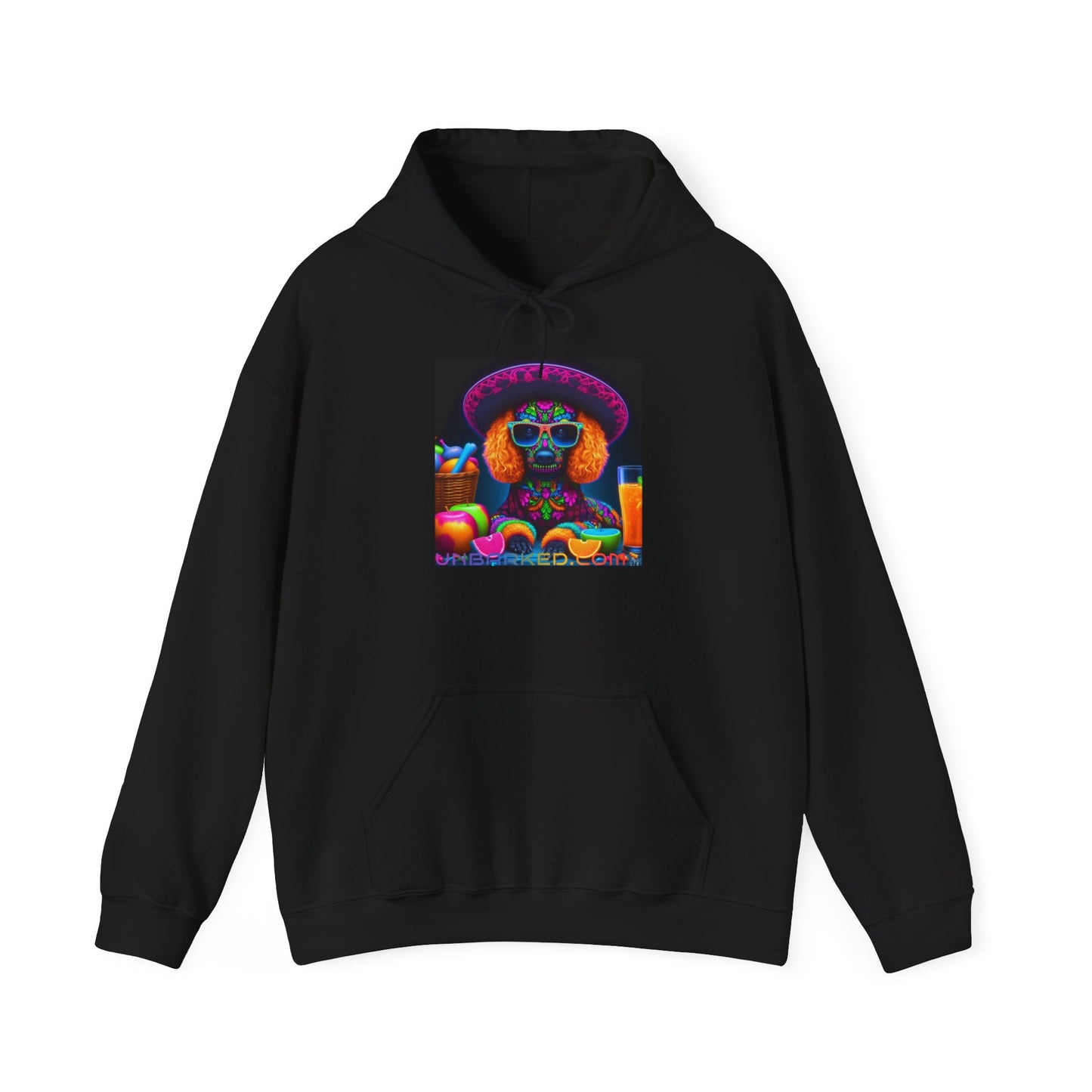 Unbarked Halloween Coming Soon!!!   Poodle Unisex Heavy Blend™ Hooded Sweatshirt
