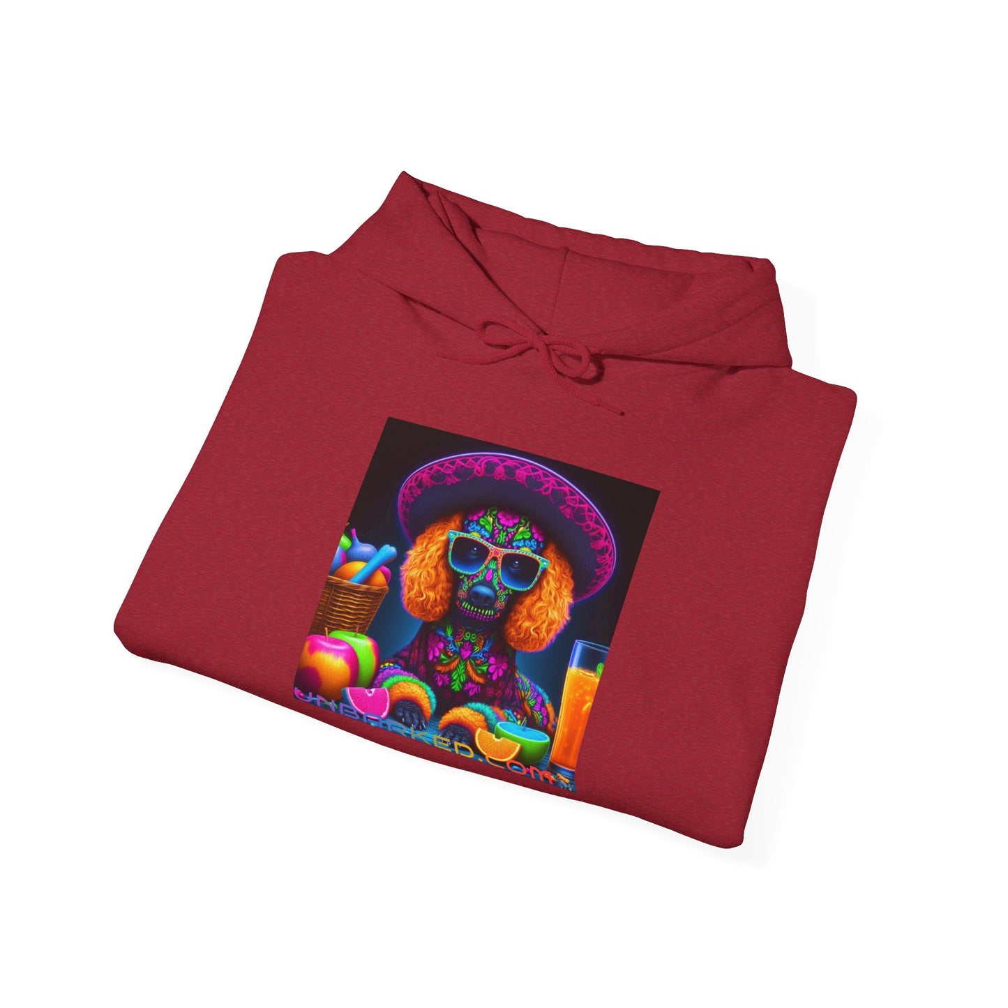 Unbarked Halloween Coming Soon!!!   Poodle Unisex Heavy Blend™ Hooded Sweatshirt