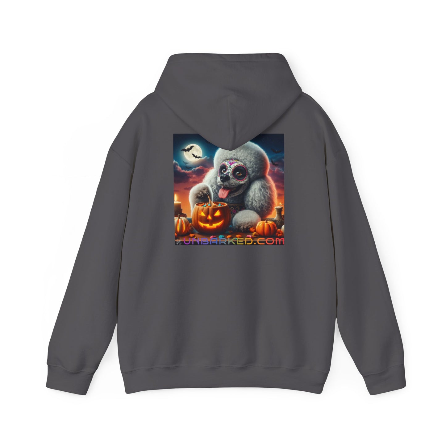Unbarked Halloween Coming Soon!!!   Poodle Unisex Heavy Blend™ Hooded Sweatshirt
