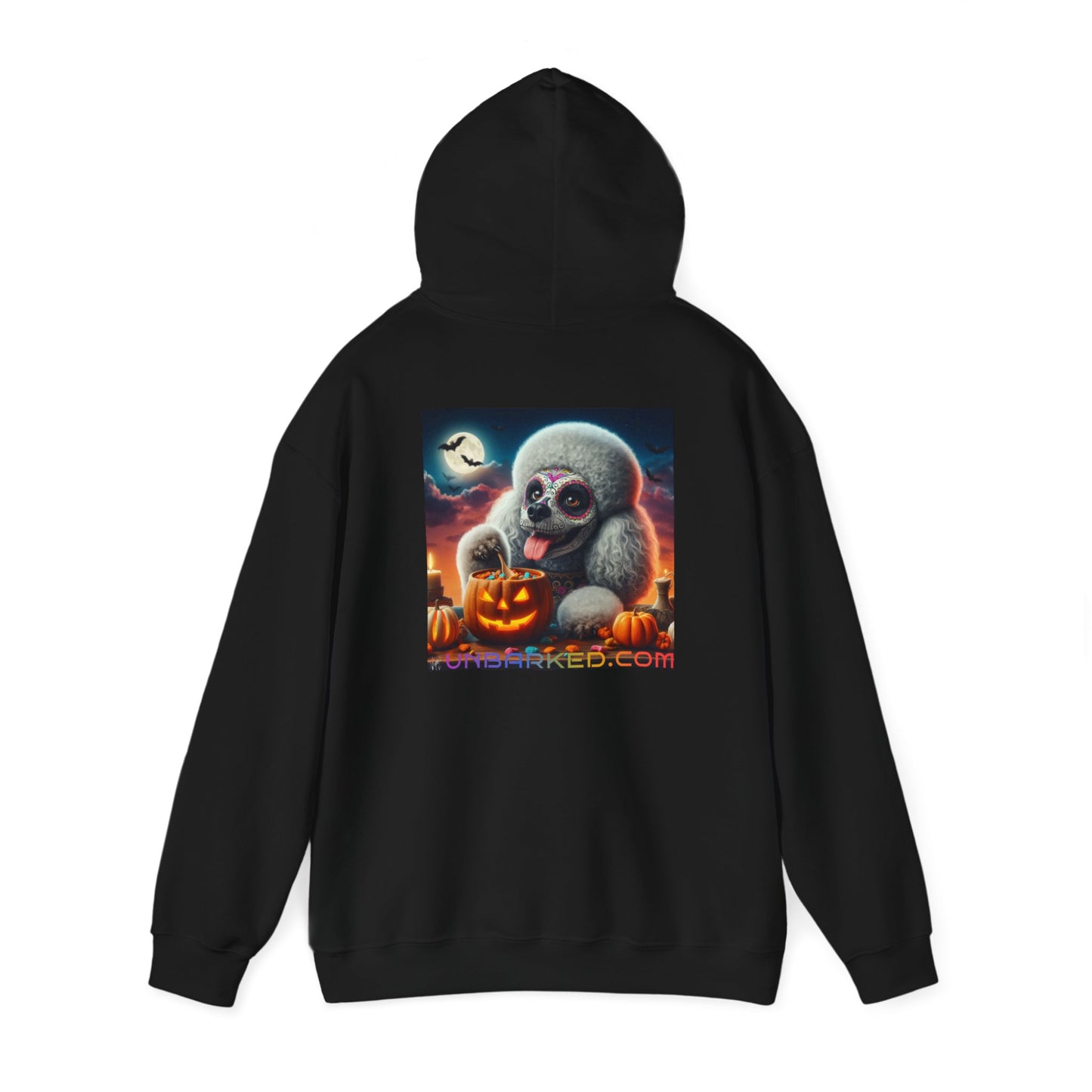 Unbarked Halloween Coming Soon!!!   Poodle Unisex Heavy Blend™ Hooded Sweatshirt