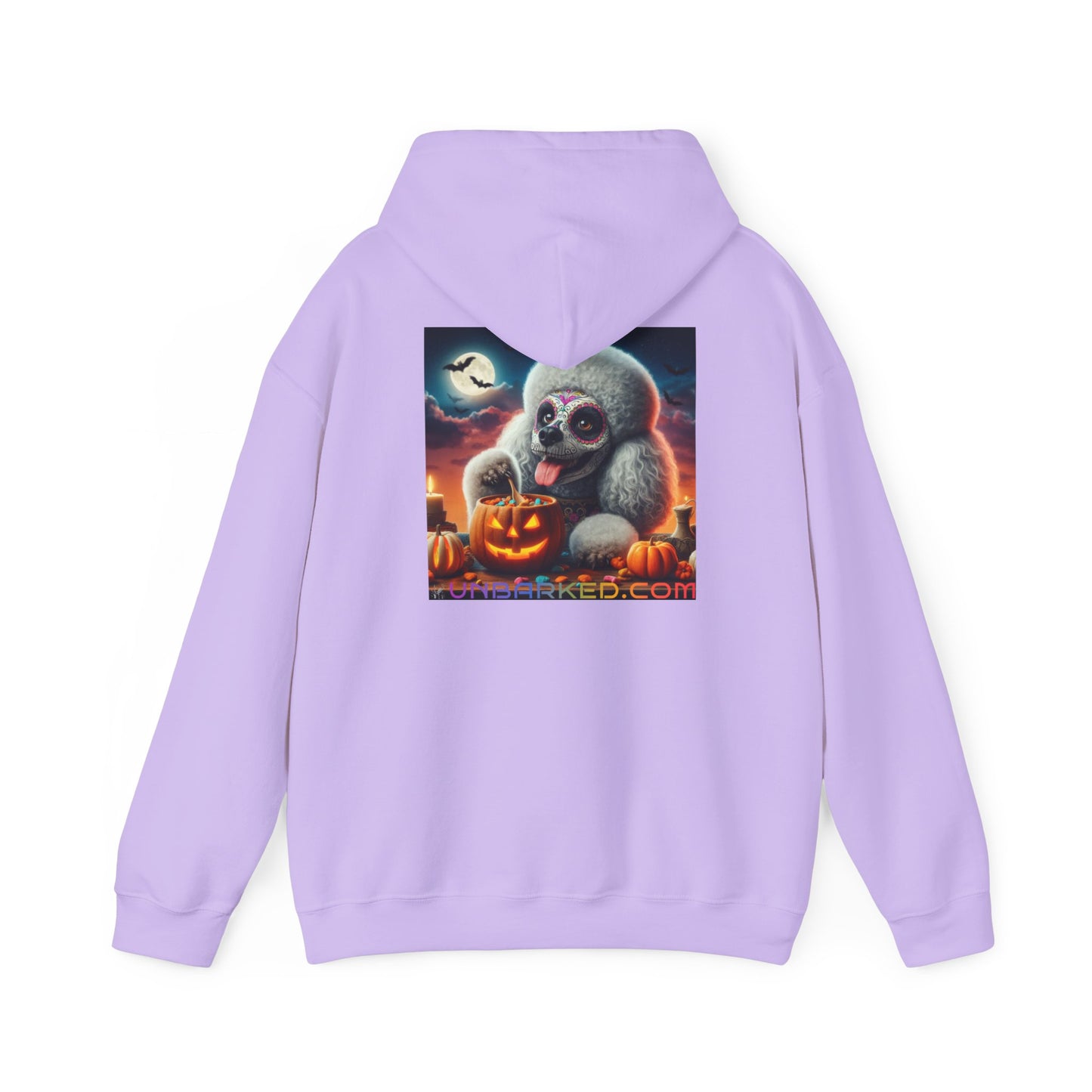 Unbarked Halloween Coming Soon!!!   Poodle Unisex Heavy Blend™ Hooded Sweatshirt