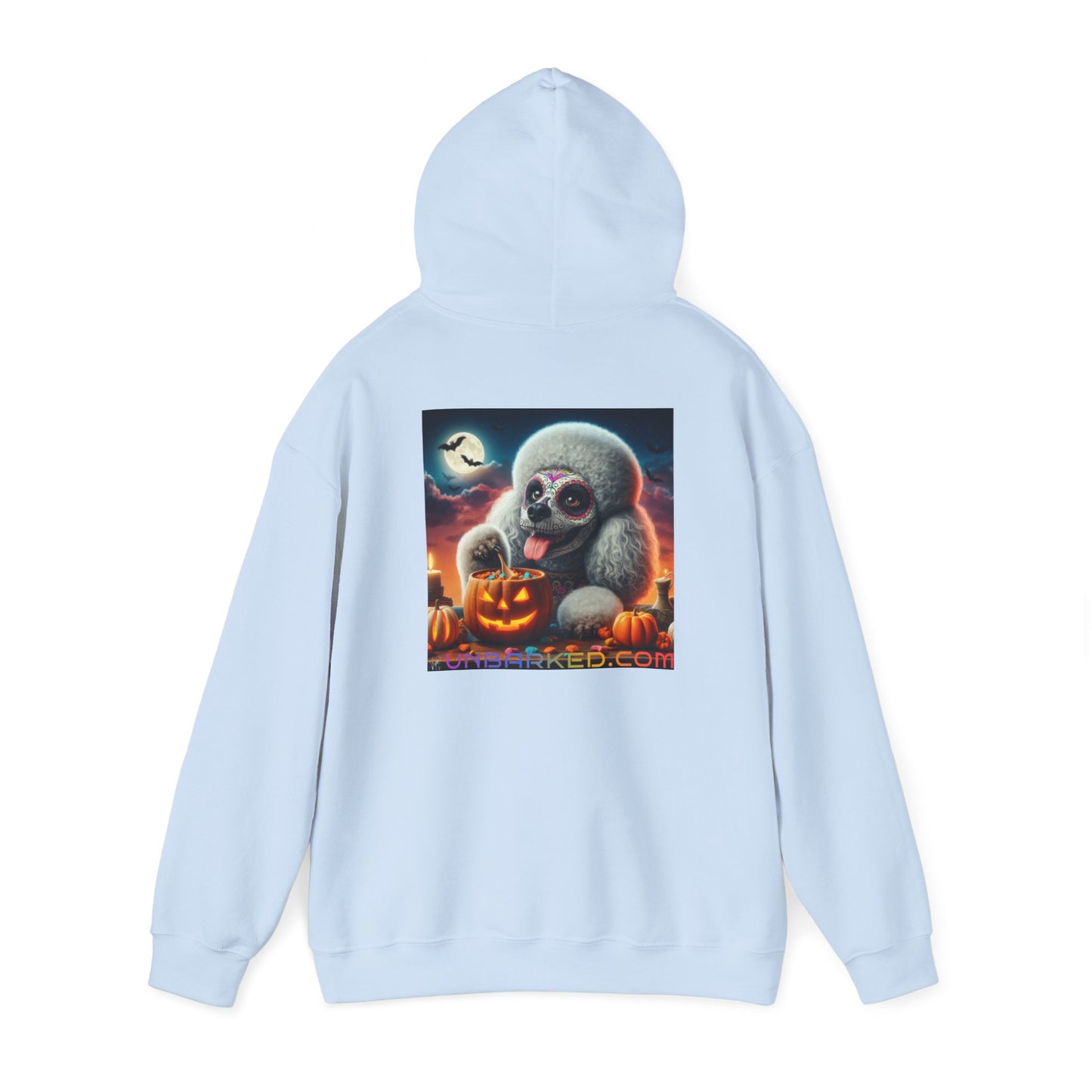 Unbarked Halloween Coming Soon!!!   Poodle Unisex Heavy Blend™ Hooded Sweatshirt