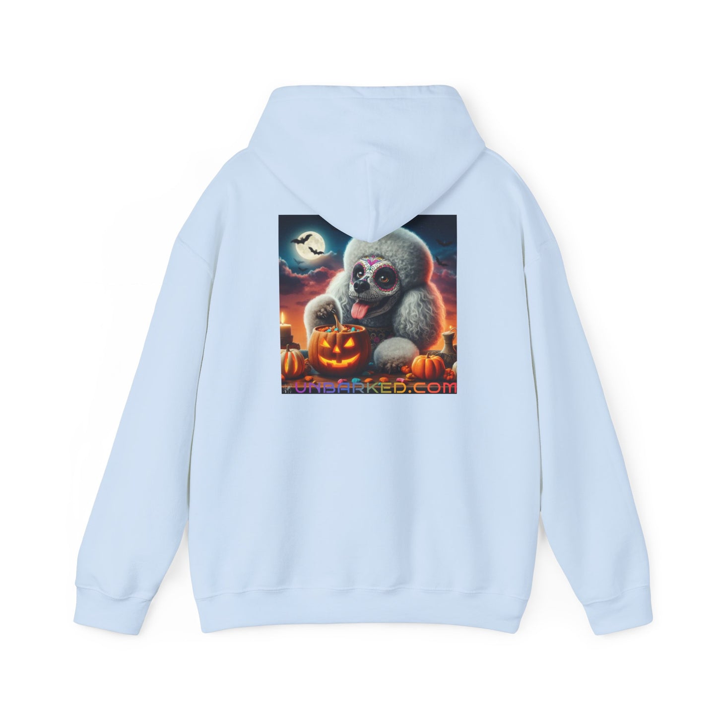 Unbarked Halloween Coming Soon!!!   Poodle Unisex Heavy Blend™ Hooded Sweatshirt