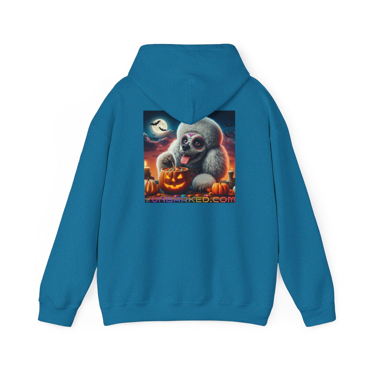 Unbarked Halloween Coming Soon!!!   Poodle Unisex Heavy Blend™ Hooded Sweatshirt
