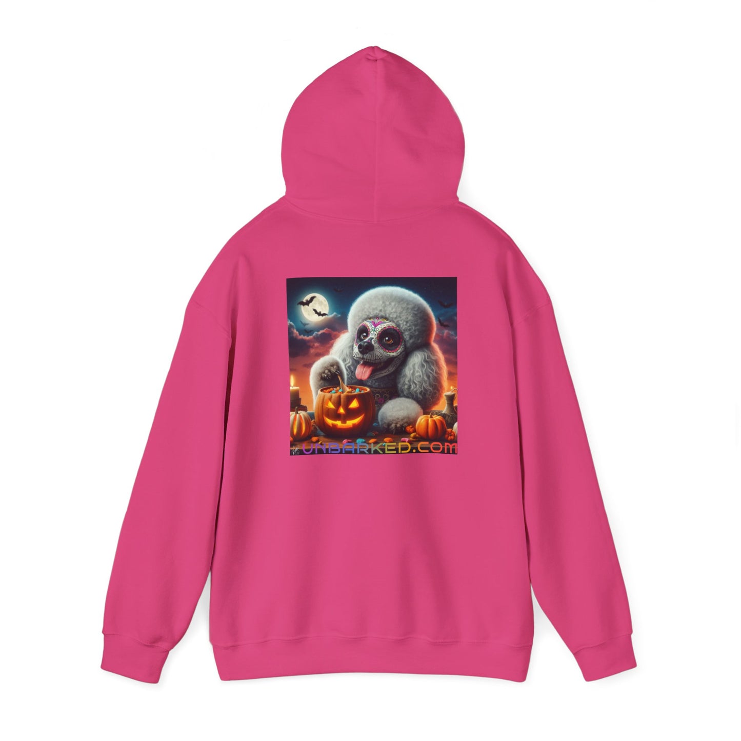 Unbarked Halloween Coming Soon!!!   Poodle Unisex Heavy Blend™ Hooded Sweatshirt