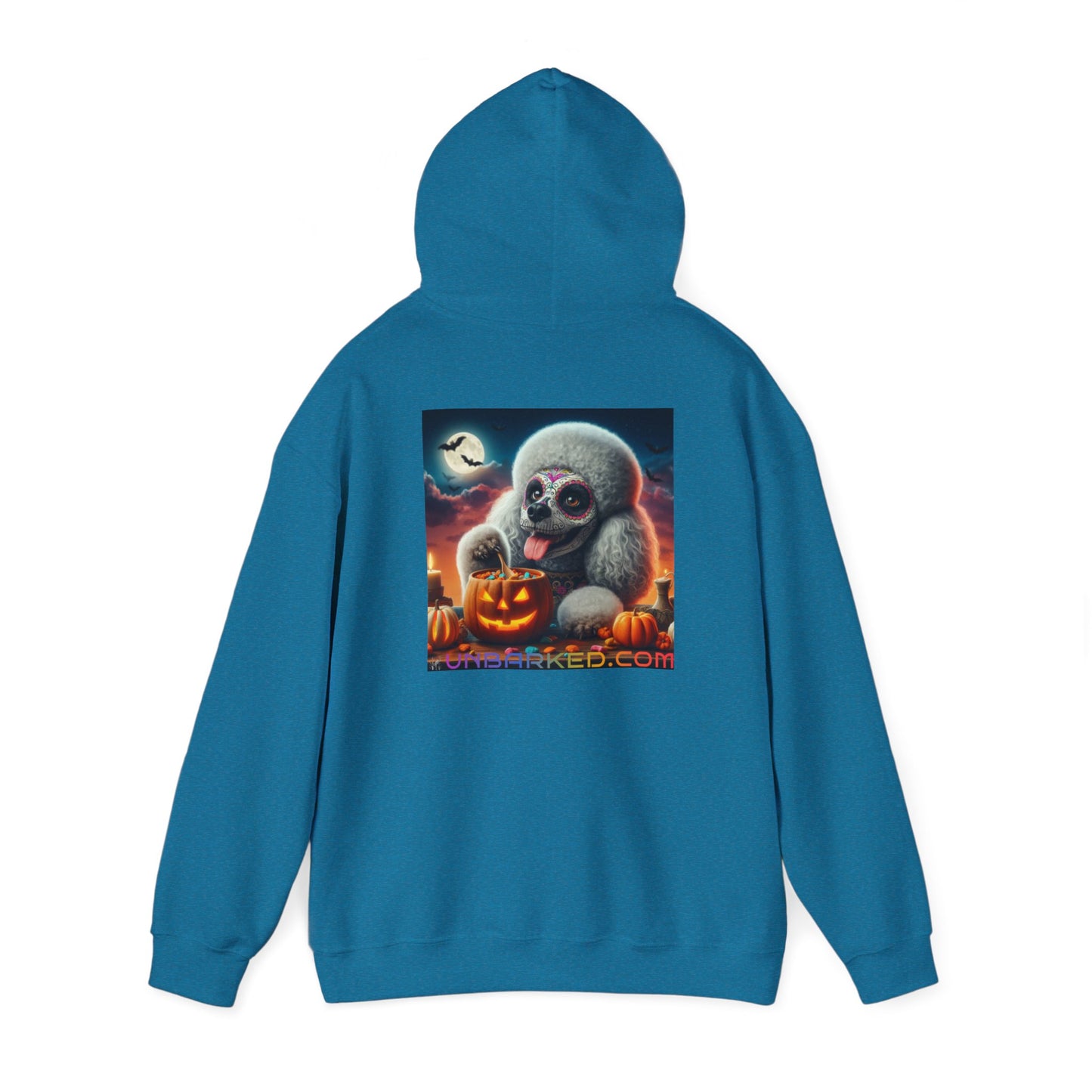 Unbarked Halloween Coming Soon!!!   Poodle Unisex Heavy Blend™ Hooded Sweatshirt